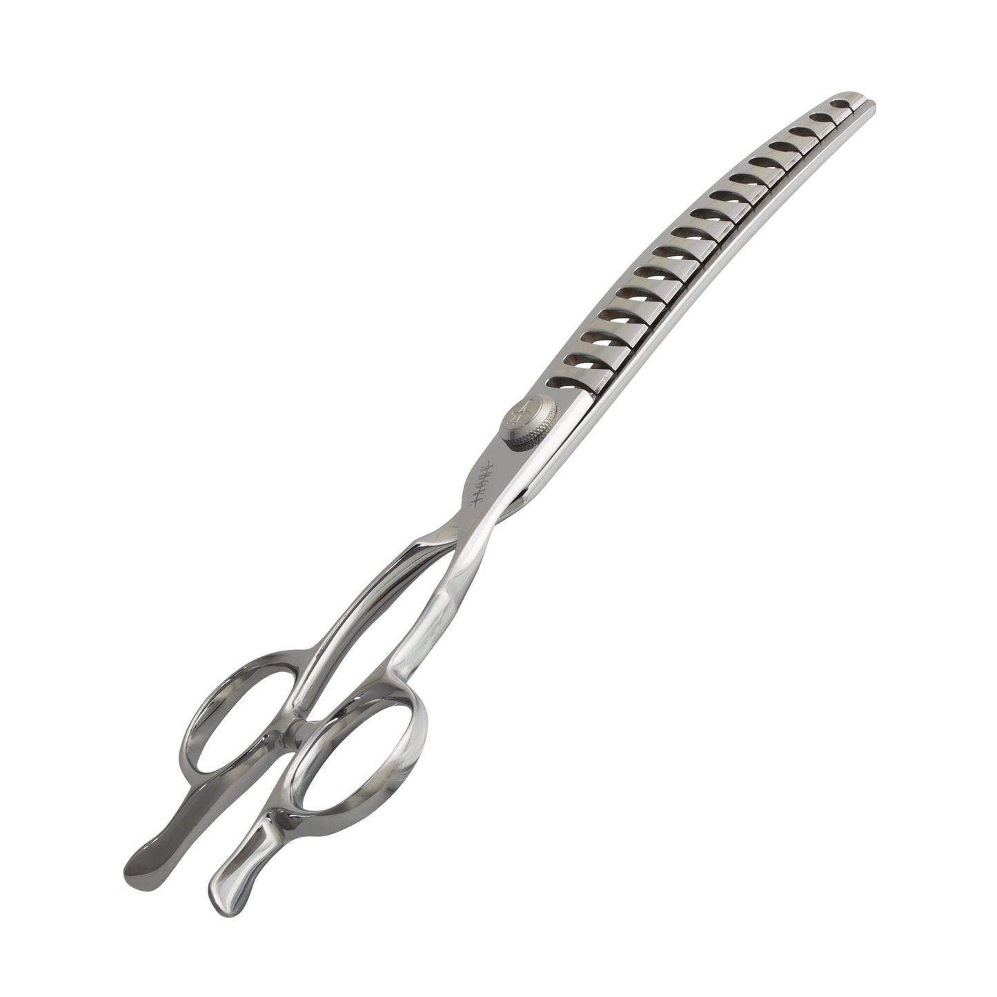 Above Master Pet Grooming 16T Curved Chunker Shears – 7"