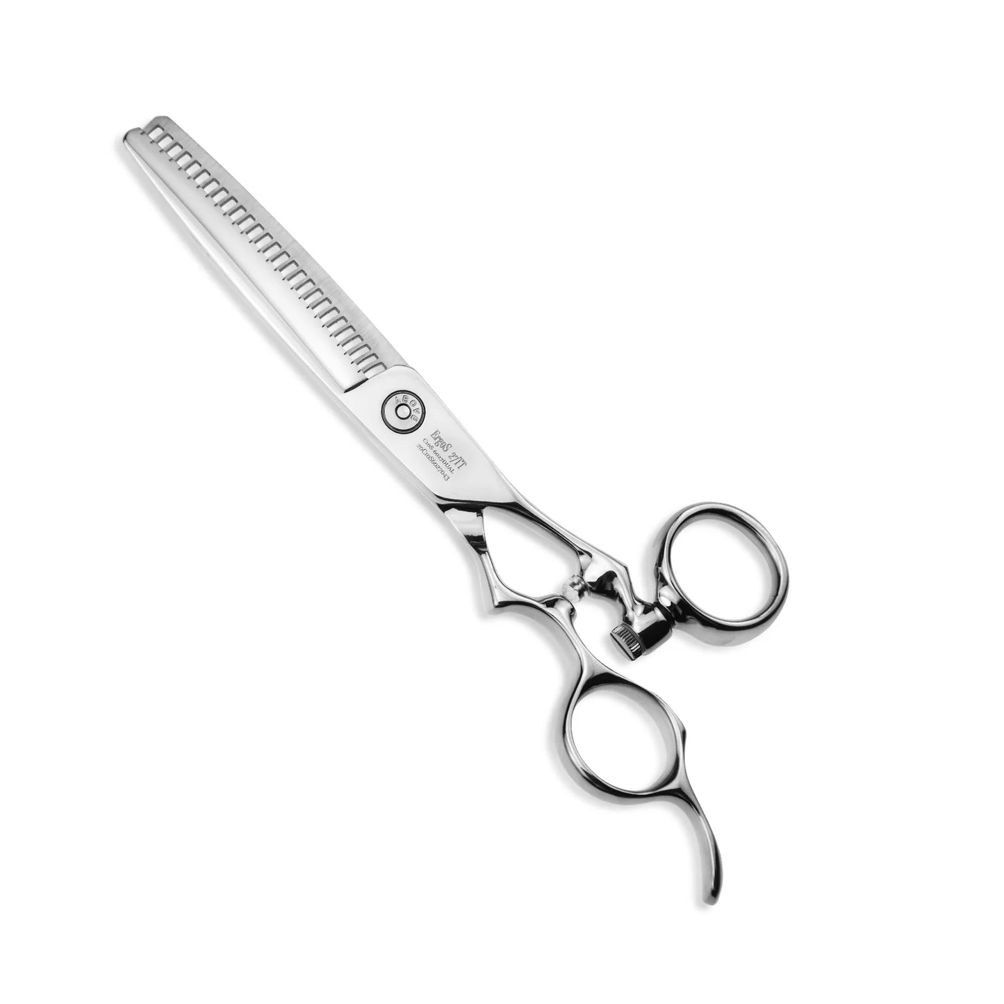 Above ErgoS Lefty Swivel 27TT No-Lin Pinpoint Blending Shears – 6"