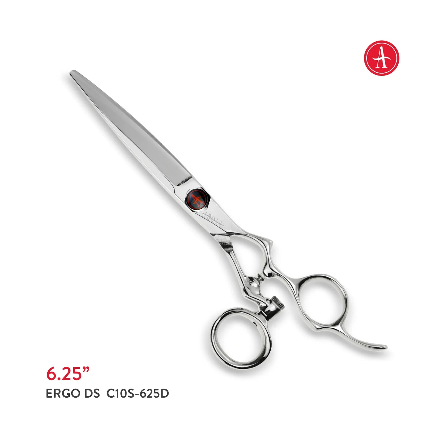 Above ErgoDS Swivel Dual Edge Hair Cutting/Sliding Shears – 5.75", 6.25", 6.75"
