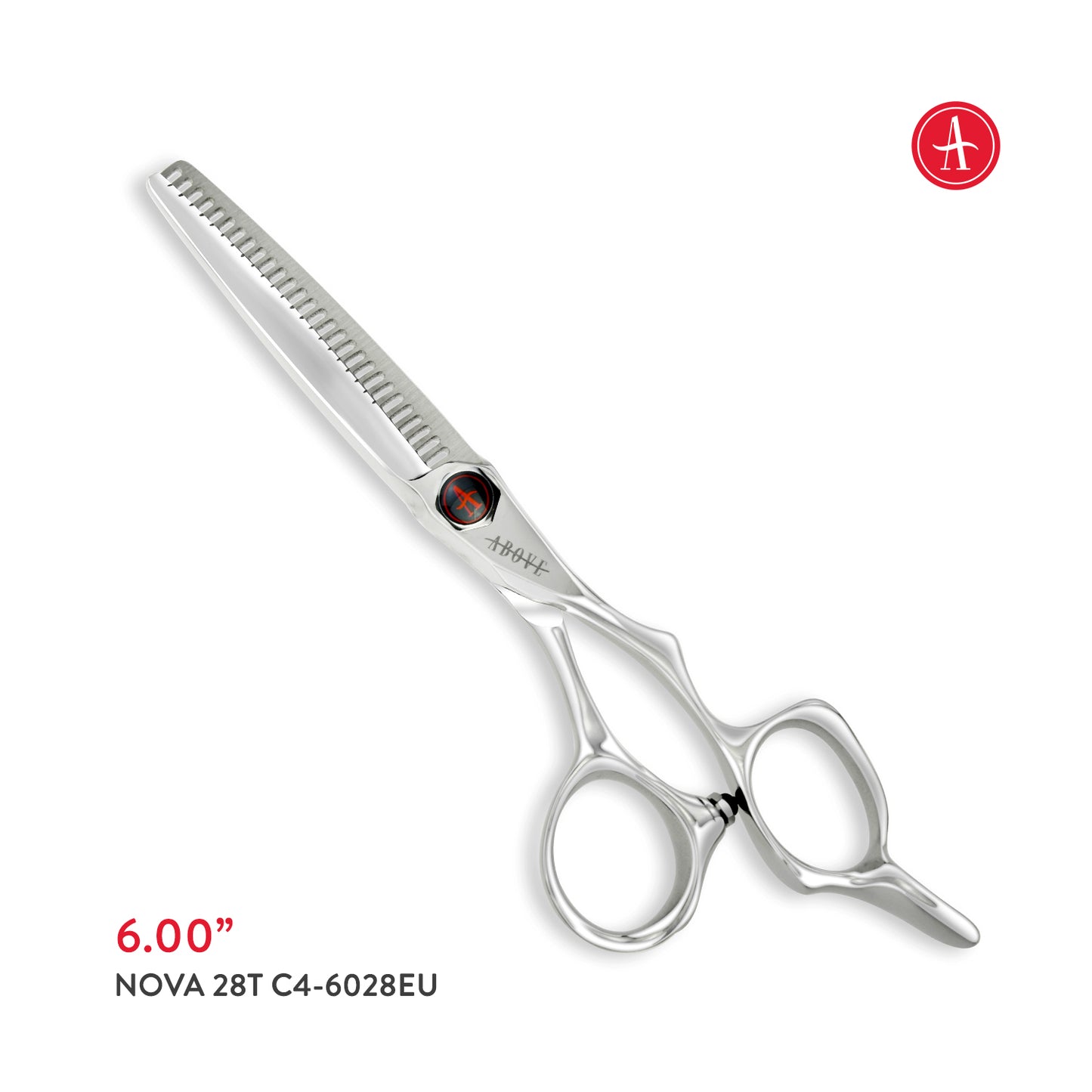 Above Nova 28T No-Line Pinpoint Blending Shear 6"