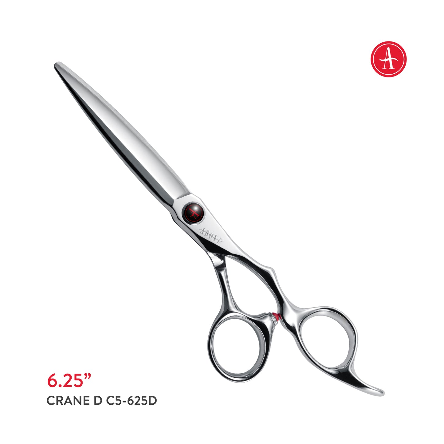 Above iCraneD Dual Edge Hair Cutting/Sliding Shears – 6.25"