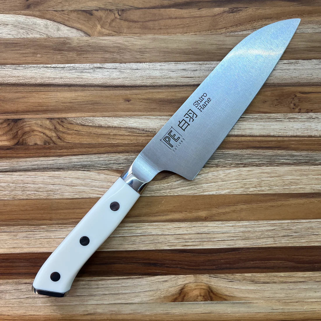 Shiro Hane Santoku 6"