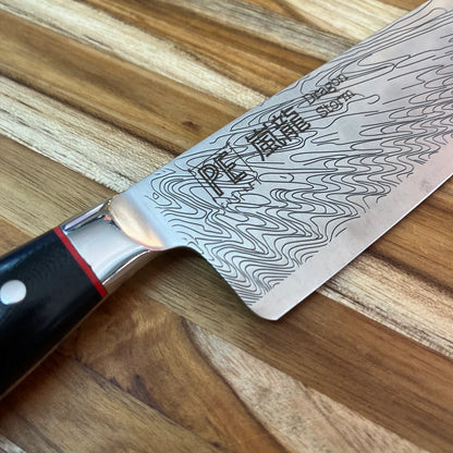 Dragon Storm Santoku 7"