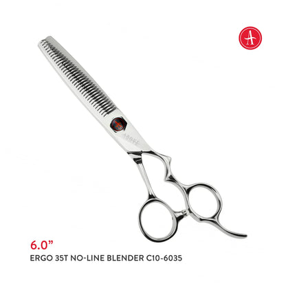 Above Ergo 35T No-Line Blending Shears – 6.0"