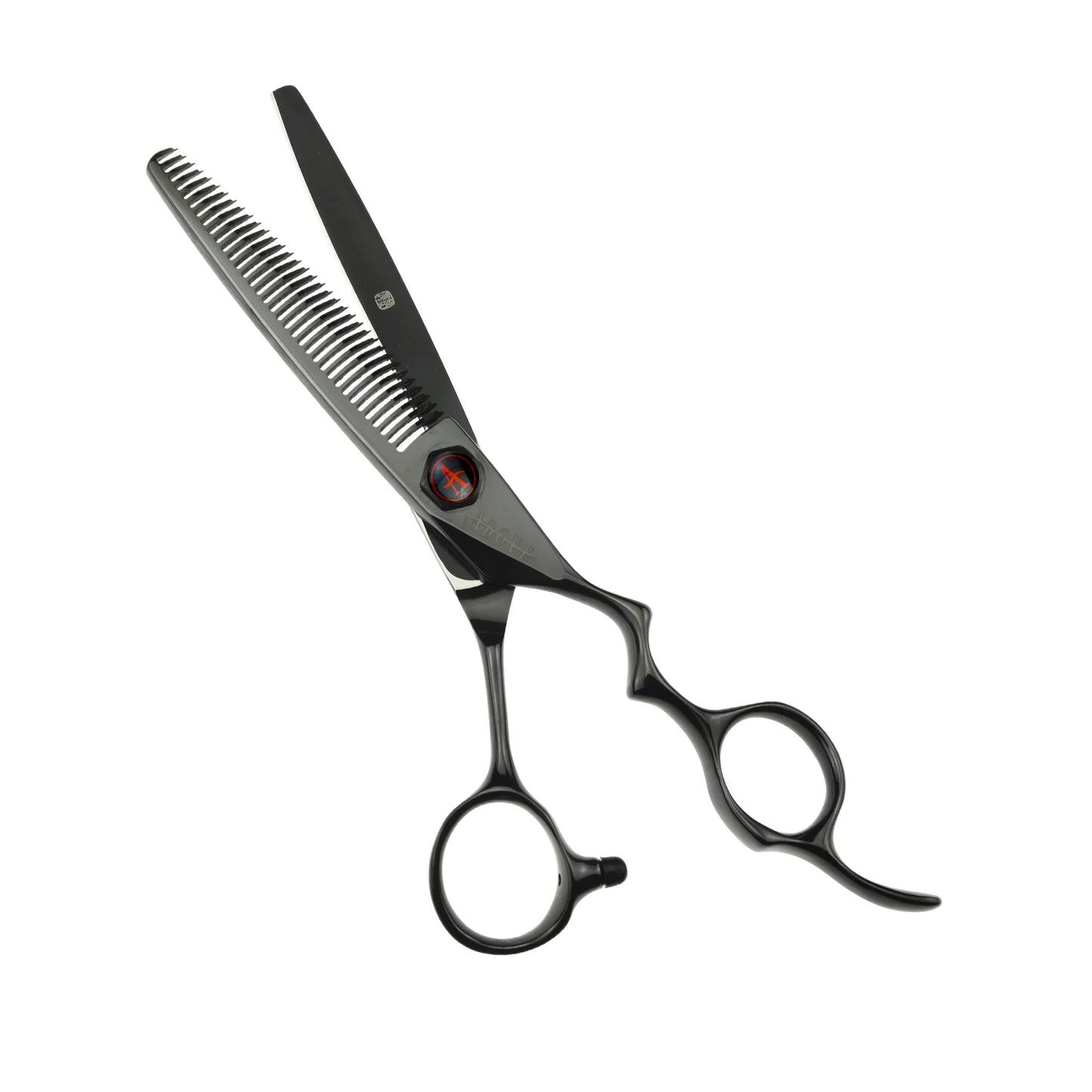 Above Ergo 35T Thinning Black No-Line Blender Shears – 6.0"