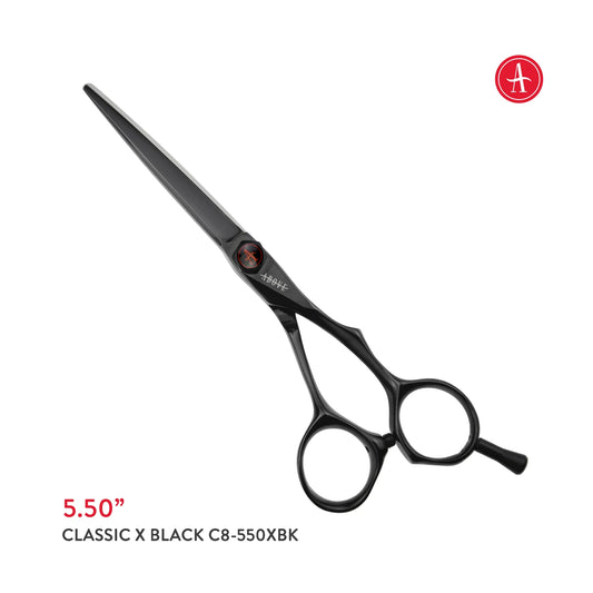 Above Classic X Black Hair Cutting Shears – 5.5"