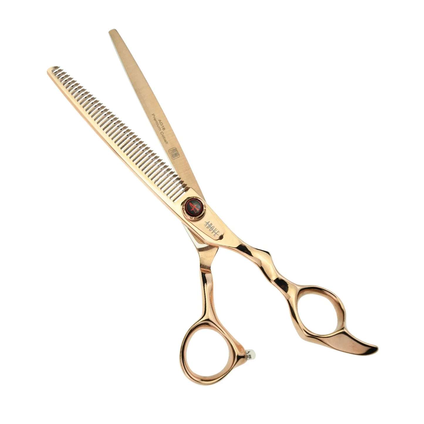 Above Pet Grooming Ergo 42T Rose Gold Blender Shears – 7.00"