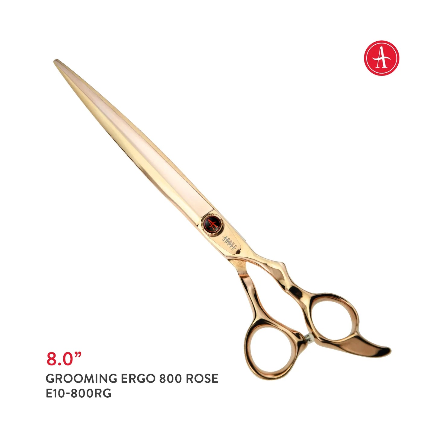 Above Pet Grooming Ergo 800 Rose Gold Shears – 8.0"