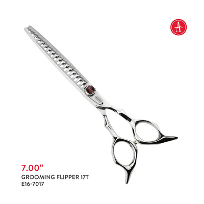 Above Pet Grooming Flipper 17T Texturizing Shears – 7.0"