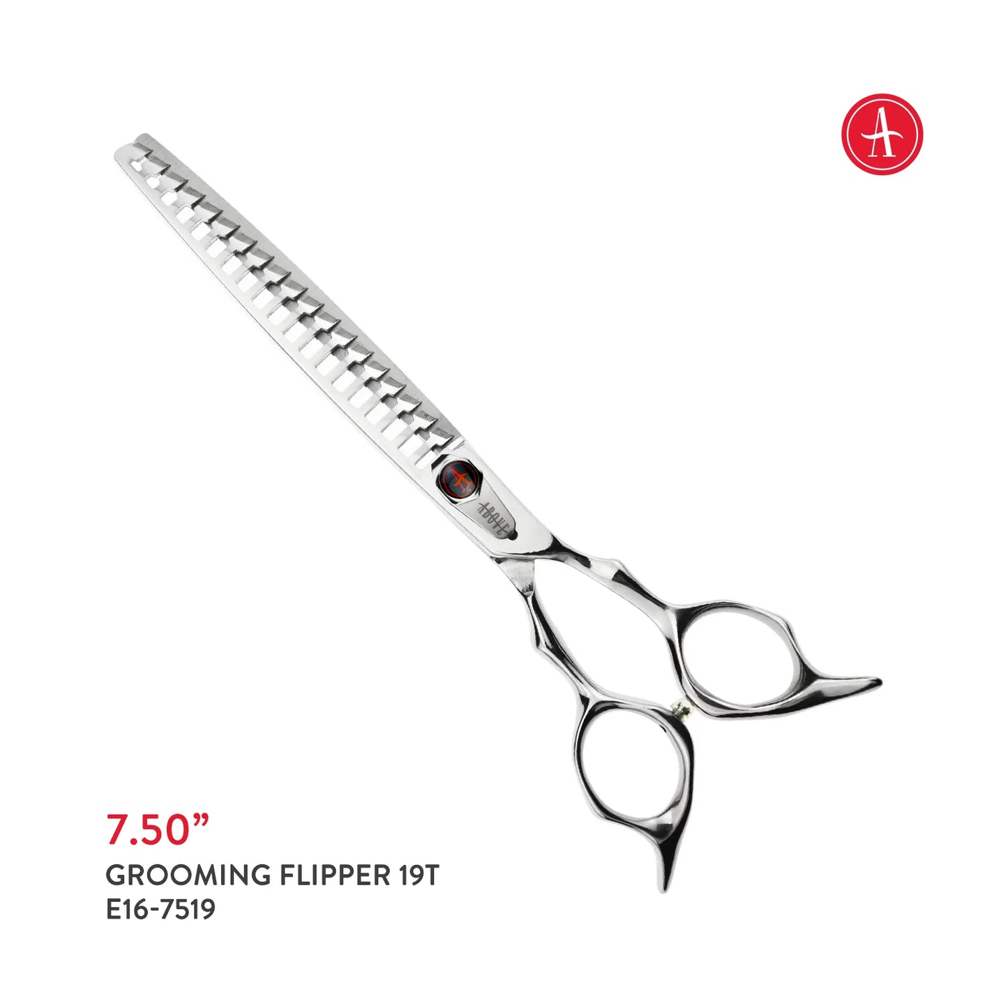 Above Pet Grooming Flipper 19T Texturizing Shears – 7.5"