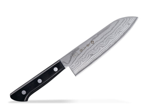 Tojiro Basic Damascus Santoku 170mm