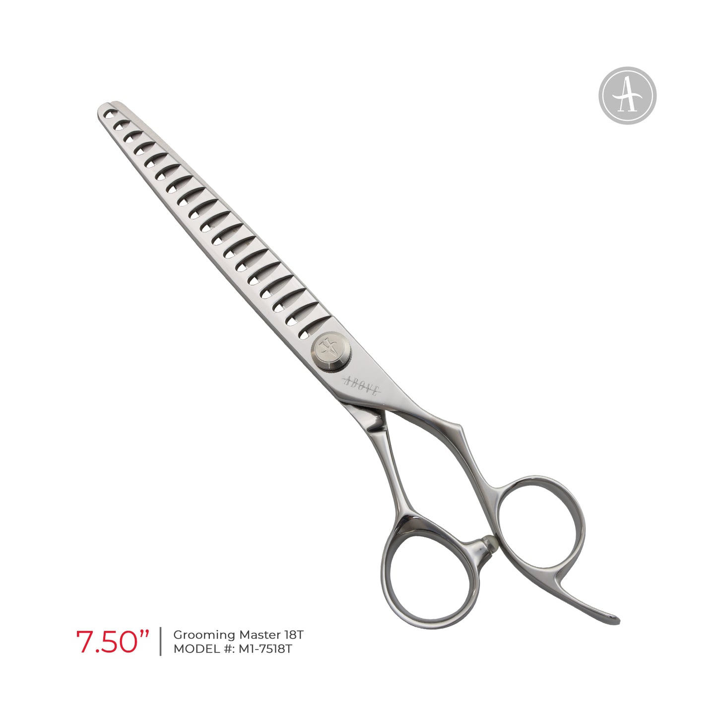 Above Master Pet Grooming 18T Chunker Shears – 7.5"