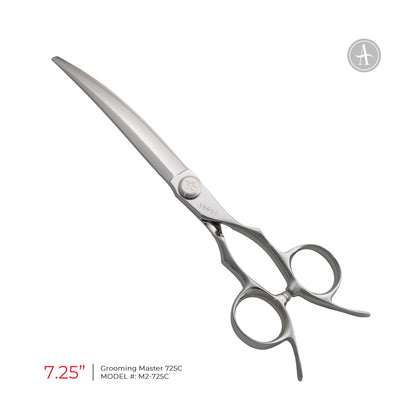 Above Master Pet Grooming Curved Shears – 7.25", 7.75"