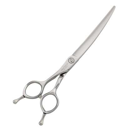 Above Master Pet Grooming Curved Lefty Shears – 7.25"