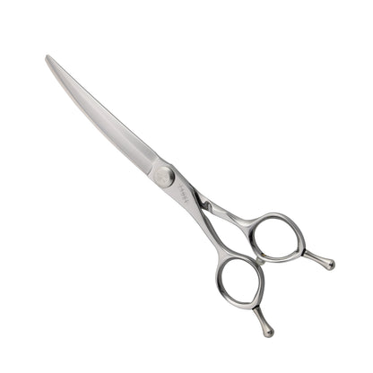 Above Master Pet Grooming Curved Lefty Shears – 7.25"