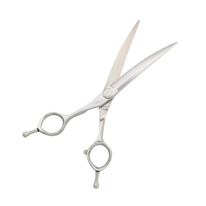 Above Master Pet Grooming Curved Lefty Shears – 7.25"