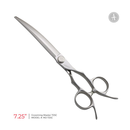 Above Master Pet Grooming Curved Shears – 7.25", 7.75"